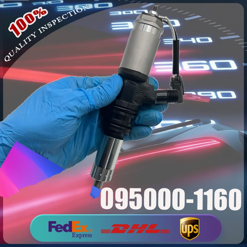 

095000-1160 Fuel Injector ME132941 for Mitsubishi Fuso Truck FH FK FM 6M60 6M60T Engine Aftermarket Part