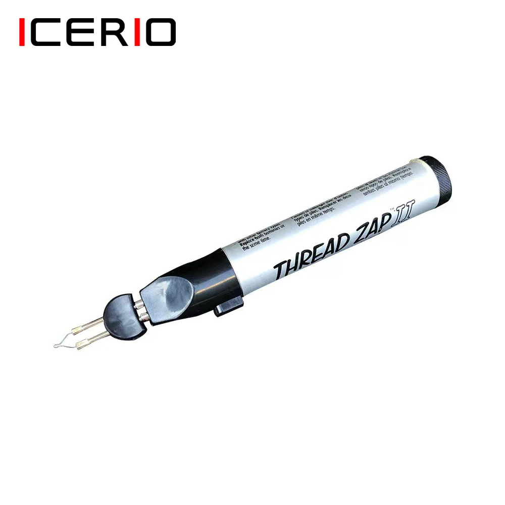 ICERIO Cautery Tool do wiązanie muchowe do usuwania luźnych włókien lub spalania Deerhair lub wełny do wkładania oczu