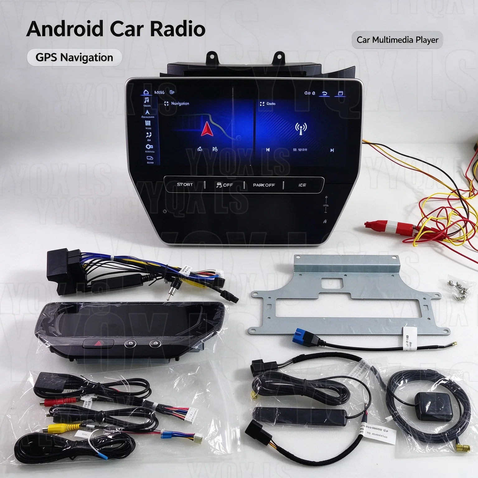 For Maserati GT GC GranTurismo 2007~2015 Android Auto Automotive Multimedia Air Conditioner GPS Navigation AC Board Head Unit