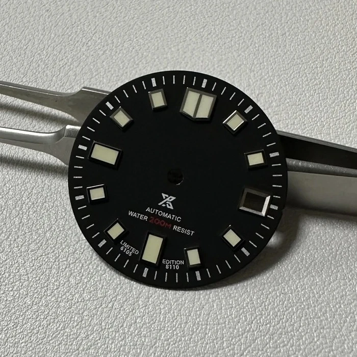 2026 New 6105 dial for NH35A movement diving watch modified C3 luminous trend