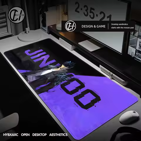 Anime Solo Leveling Mouse Pad HD Printing Gamer Mousepad Computer Gaming Accessories Pad Stitch Edge Natural Rubber Keyboard Mat