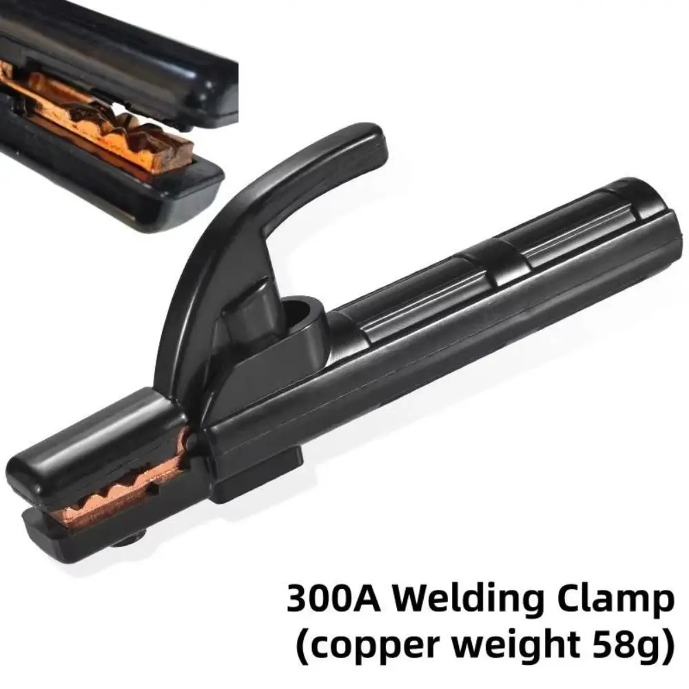 Copper Cable Welding Electrode Holder Heat Resistant Anti-Scalding Electrode Holder Anti-Drop Stable Welding Accessories