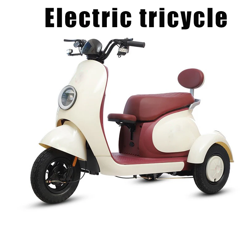 

New Leisure Electric Tricycle for Adults As a Means of Transportation for the Elderly and Women Picking Up And Dropping Off Chil