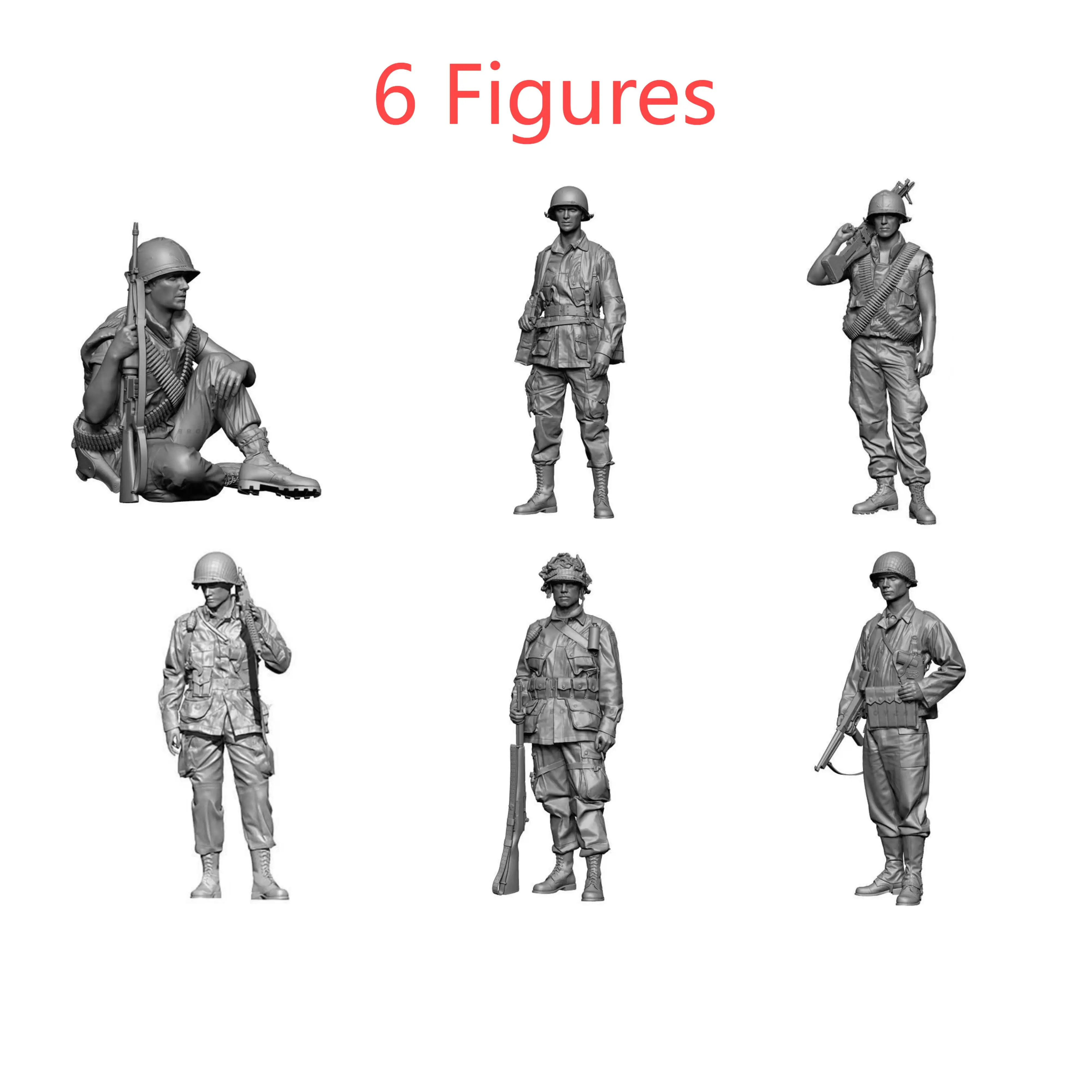 

1/35 Resin Model Figure GK ， Unassembled and unpainted kit