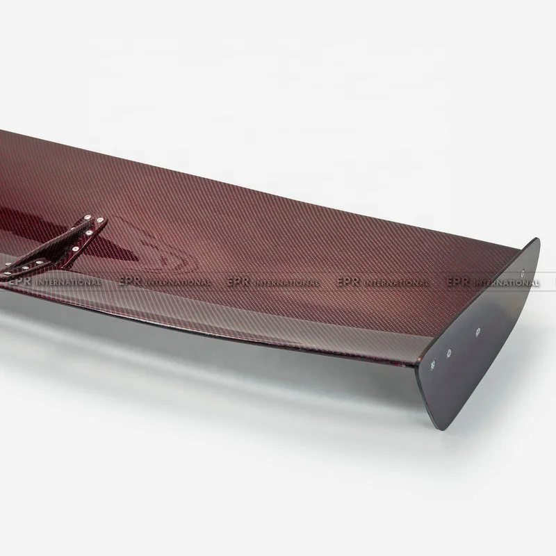 GT Wing para Mitsubishi Evolution, VTX Type 5, Cyber EVO, suporte baixo, 1700mm, 290mm, EVO 7, 8, 9, VTX, versão Street