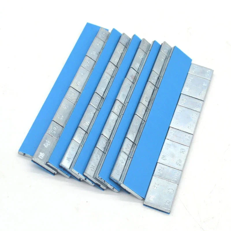 600 g package wheel balance weight wheel weight (5+10)g*4=60g surface Zinc plated blue tape