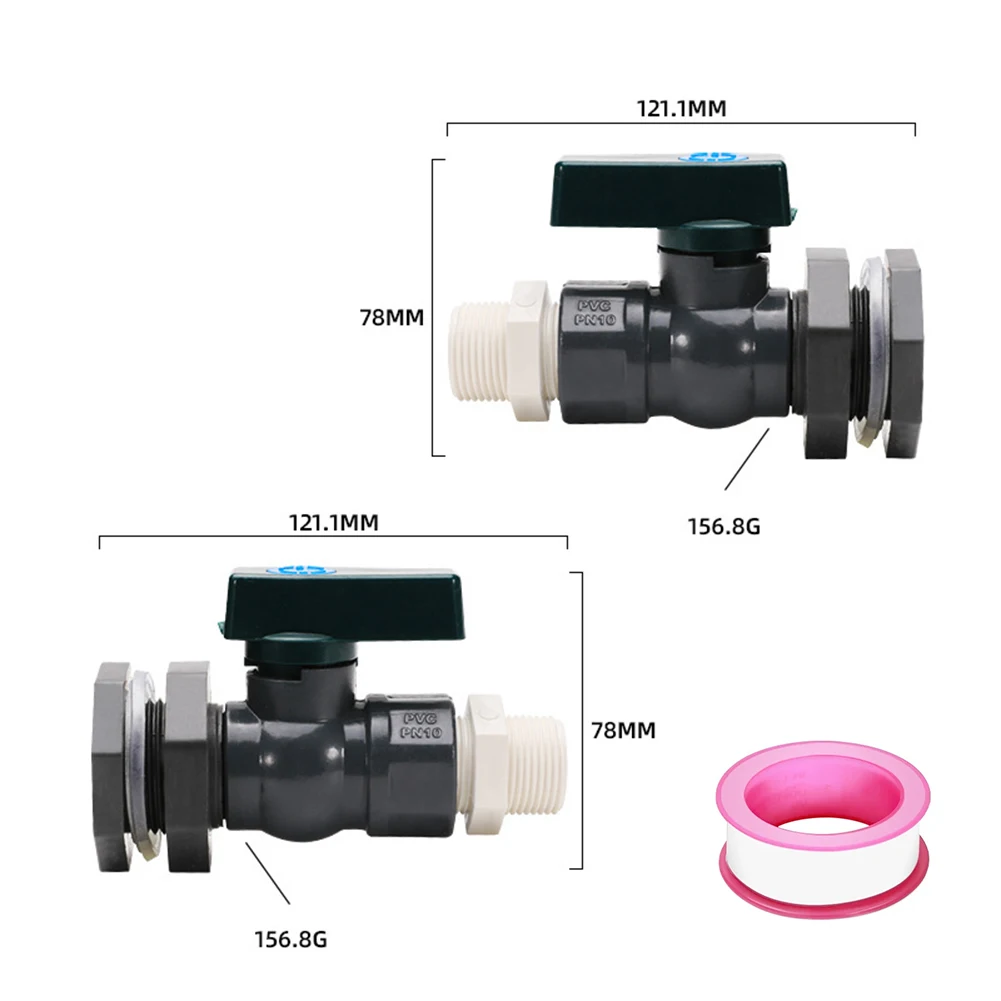 Hose Adapter Valve 3/4 Inch Tap Rainwater Collection Efficient Water Distribution Leak-proof Seal Reliable Solution
