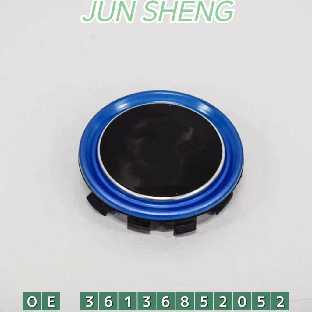 

Hub center cover For BMW 2 5 7 Series F45 G01 G02 G05 G08 G20 G21 G20 G21 G30 OEM 36136852052 With a blue ring