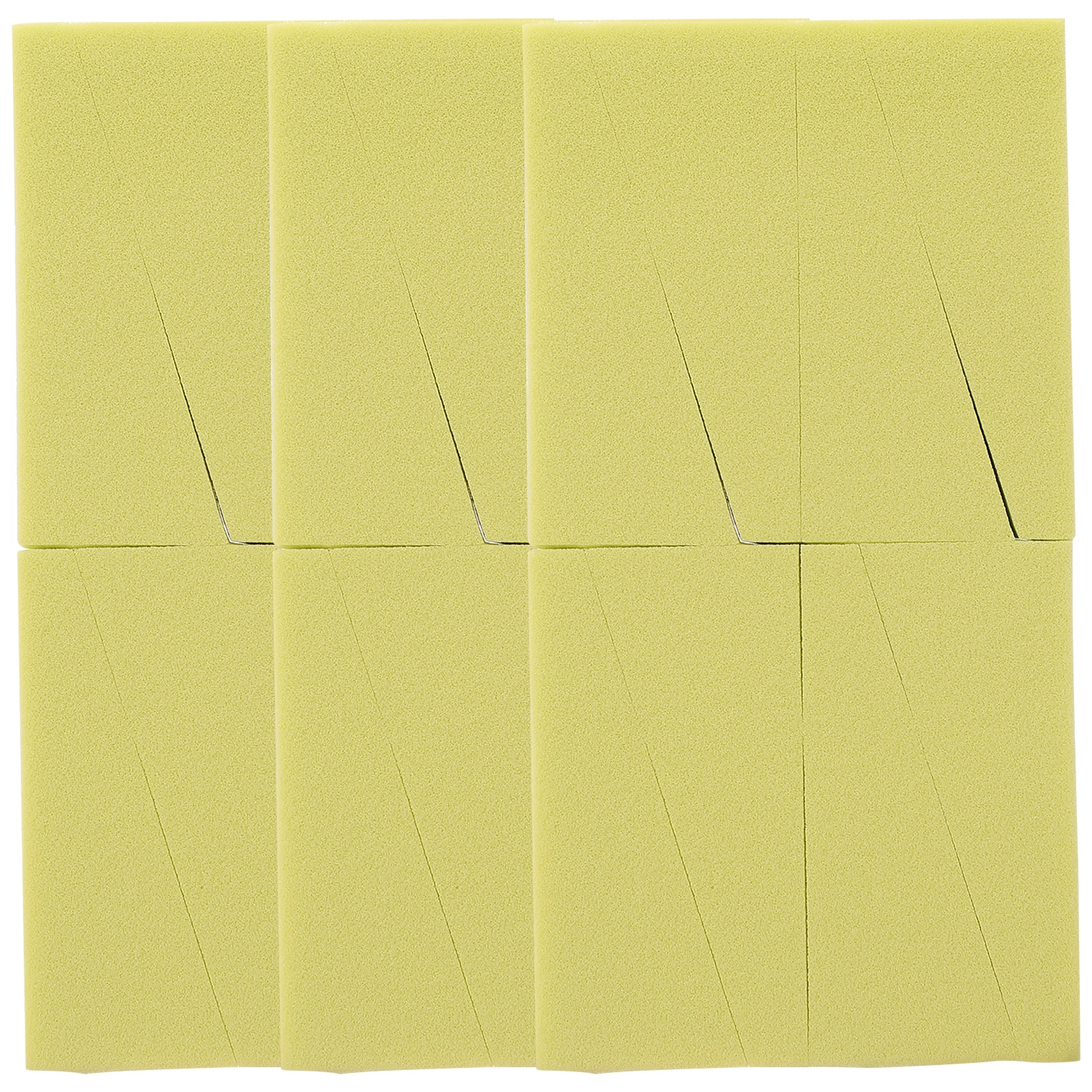 24 Uds esponja aplicadora gradiente esponja de uñas para Color se desvanece manicura DIY suministros de Arte de uñas fácil de limpiar reutilizable