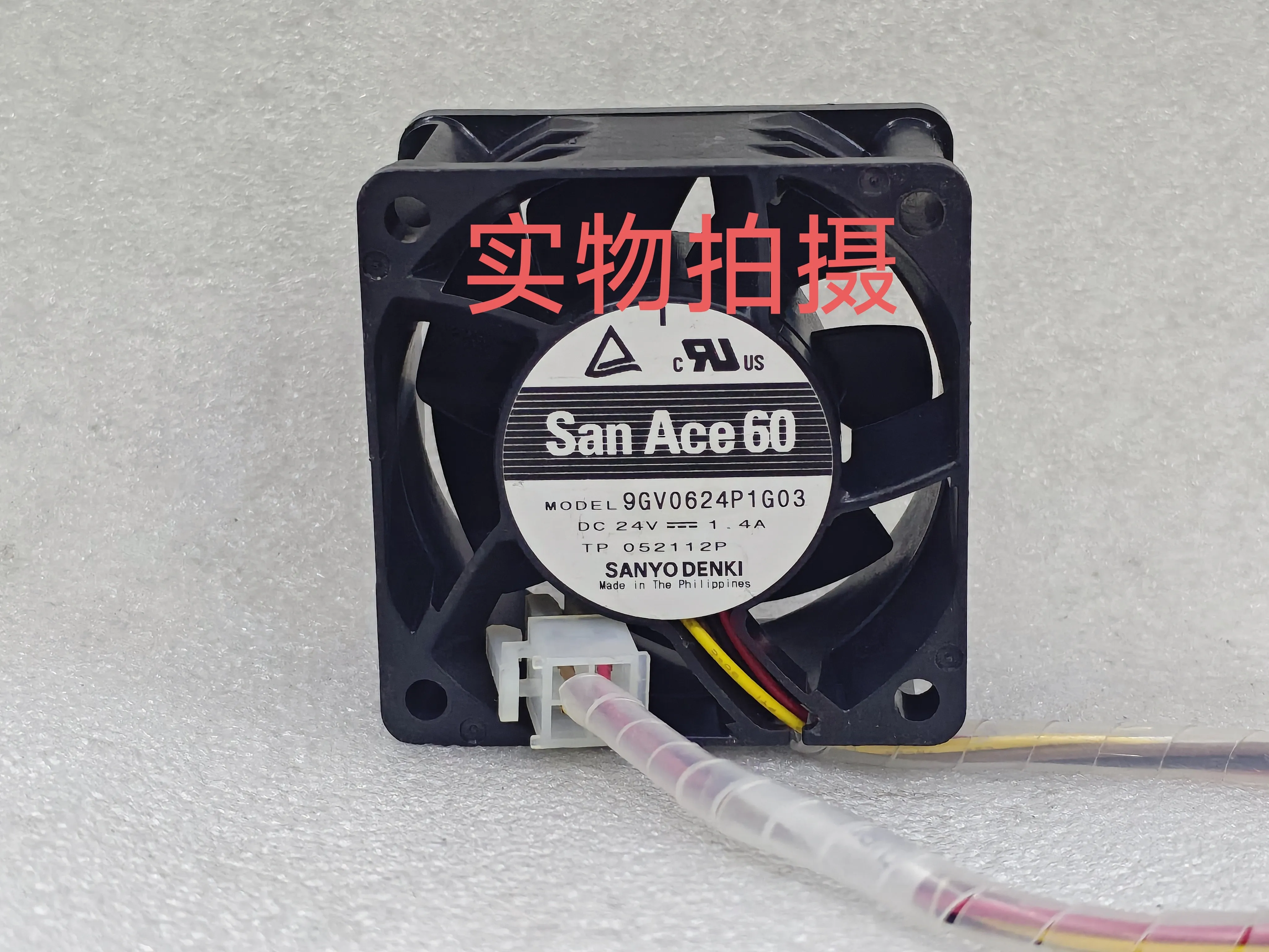 6038 9GV0624P1G03 24V original Sanyo 1.4A large air volume variable frequency fan 16,000