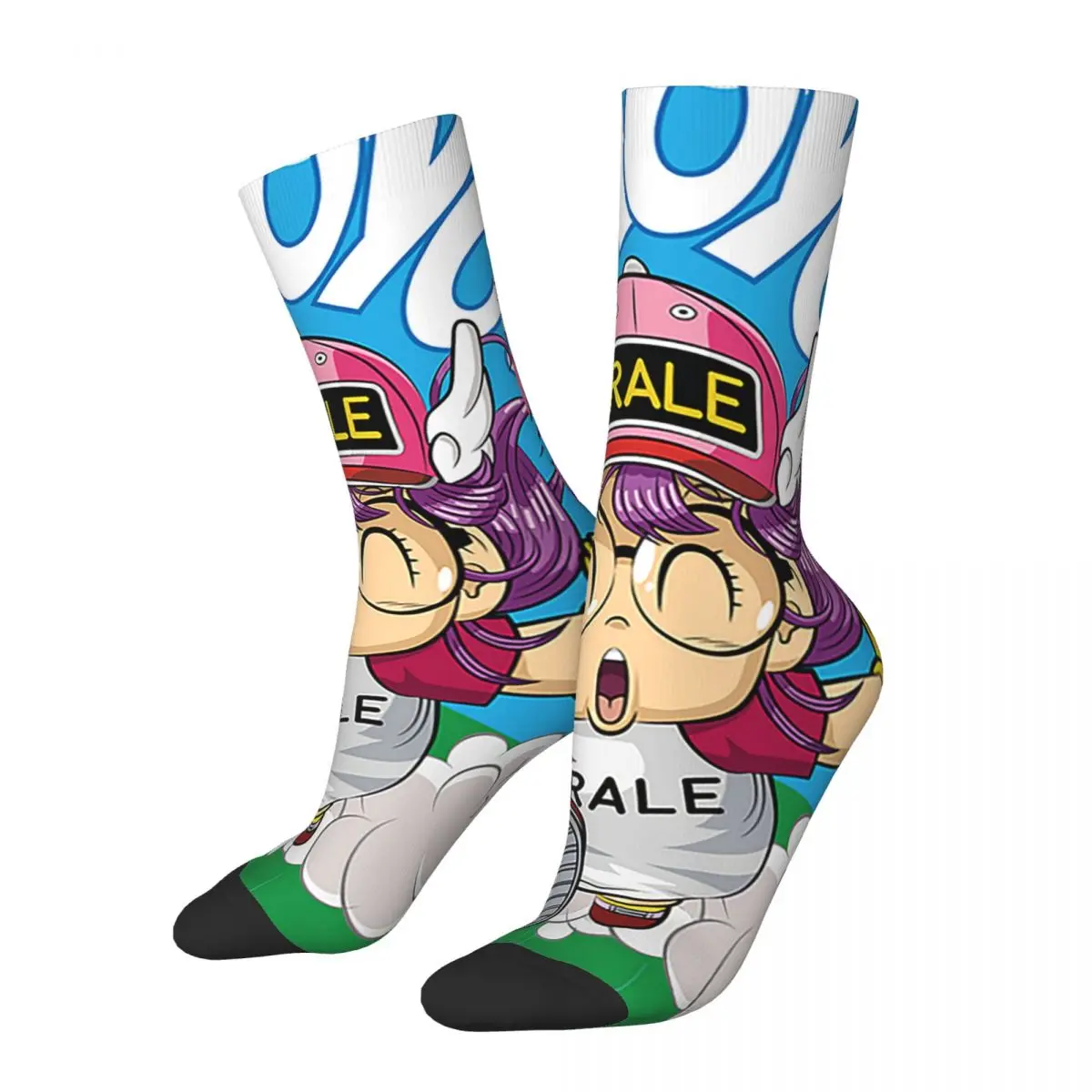 Winter Warm Fashion Women Men Cartoon Dr. Slump Cute Socks Arale Norimaki Sweat Absorbing Crew Socks