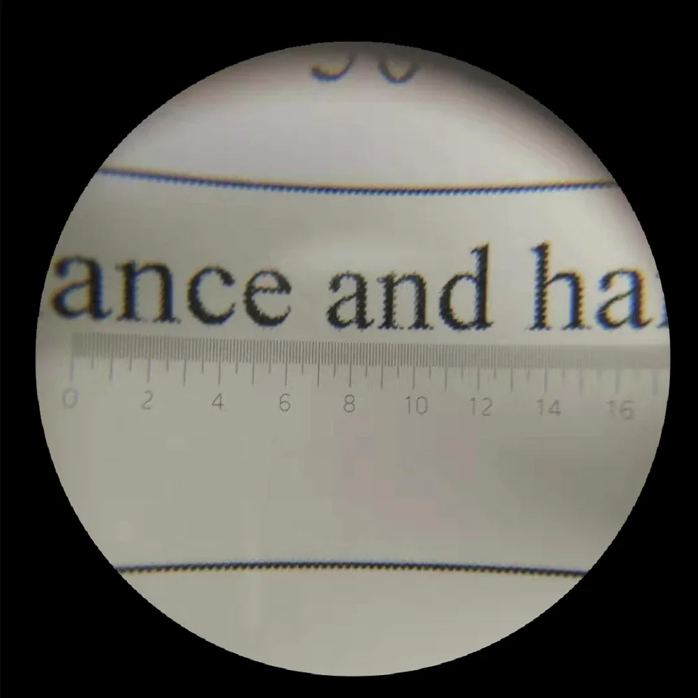 10X กระเป๋าขาตั้งกระบอกแว่นขยายโลหะ Loupe วัดแว่นขยายขนาดสําหรับเครื่องประดับ Observation