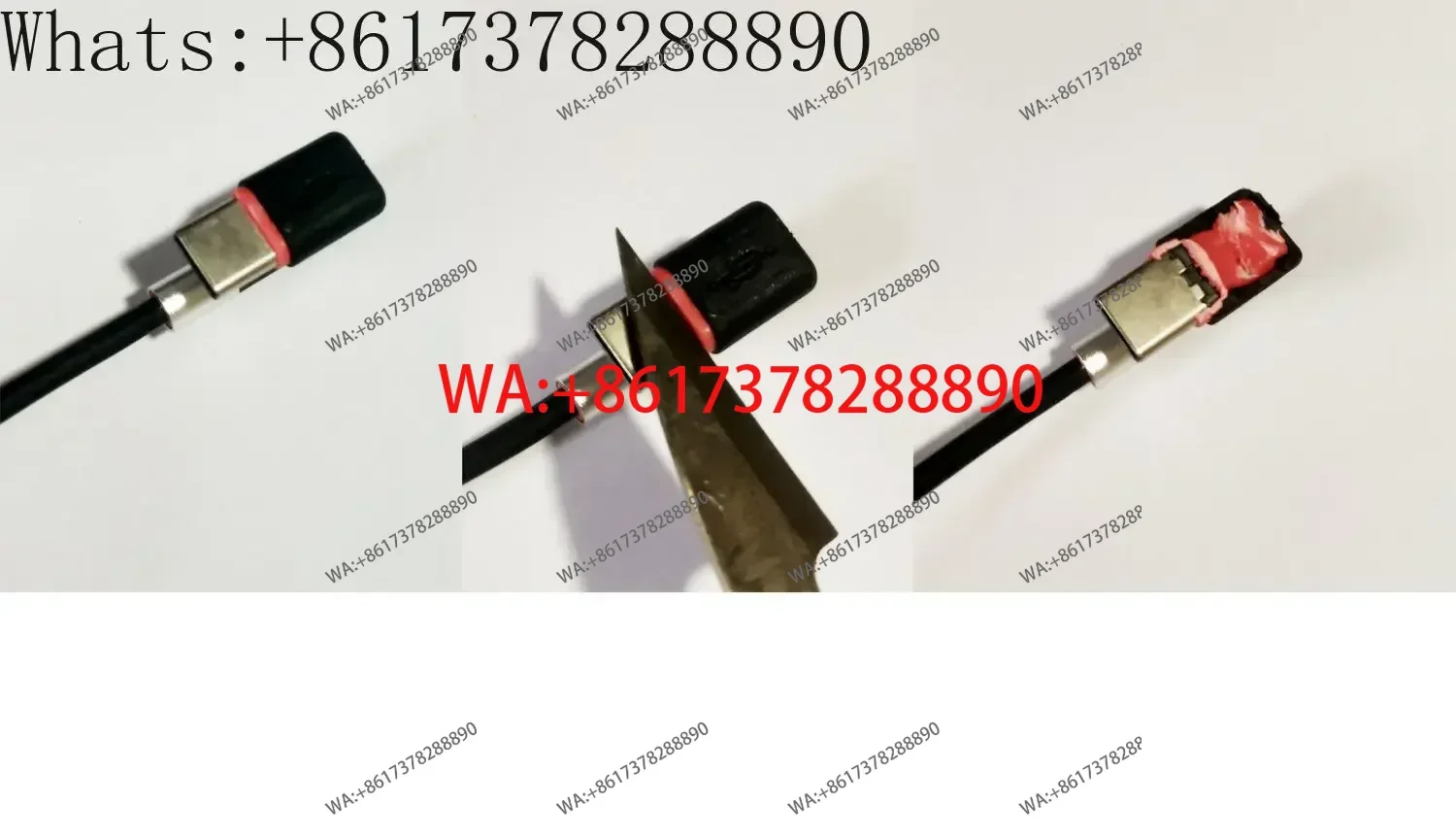 Type-c data cable elbow auxiliary screen data cable mobile phone fast charging data cable