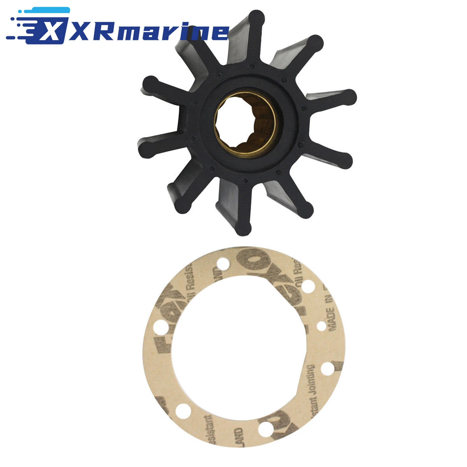 Flexible Impeller Kit for Jabsco 22120-0001 CEF 500104 Volvo 876120-7 834794 Sierra 18-3287 Ancor 50022