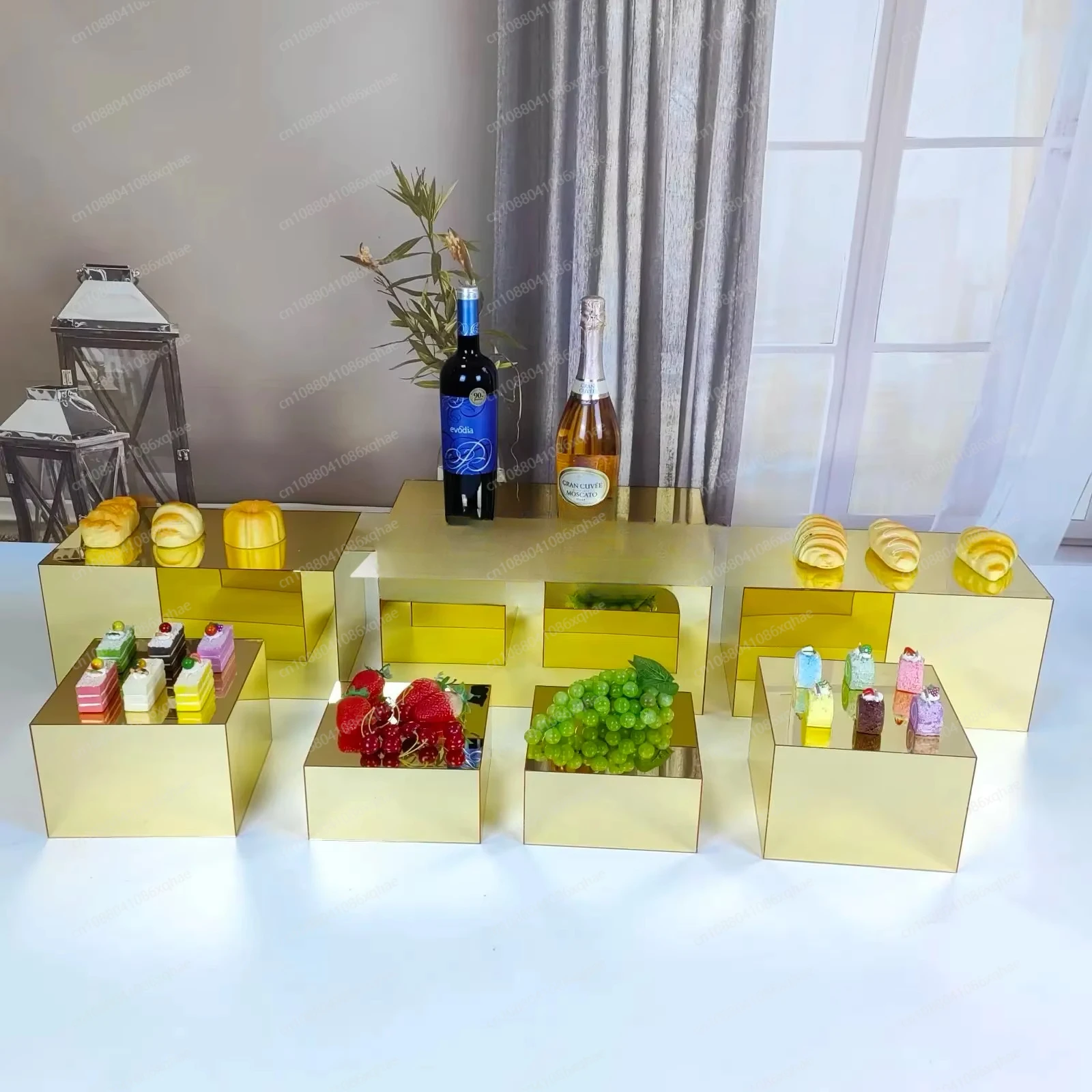 

Кухонное оборудование из 6 предметов, набор кубиков из белого акрила, подставка для нескольких продуктов в буфете