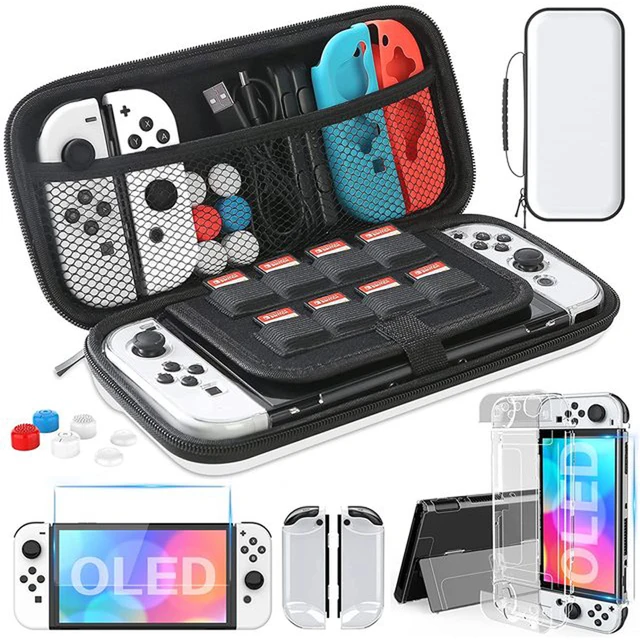 Pokrowiec ochronny na Nintendo Switch i OLED Joycon Joy Con Case Carcasa Protection Fundas Shell Akcesoria do gier Skórka Cover