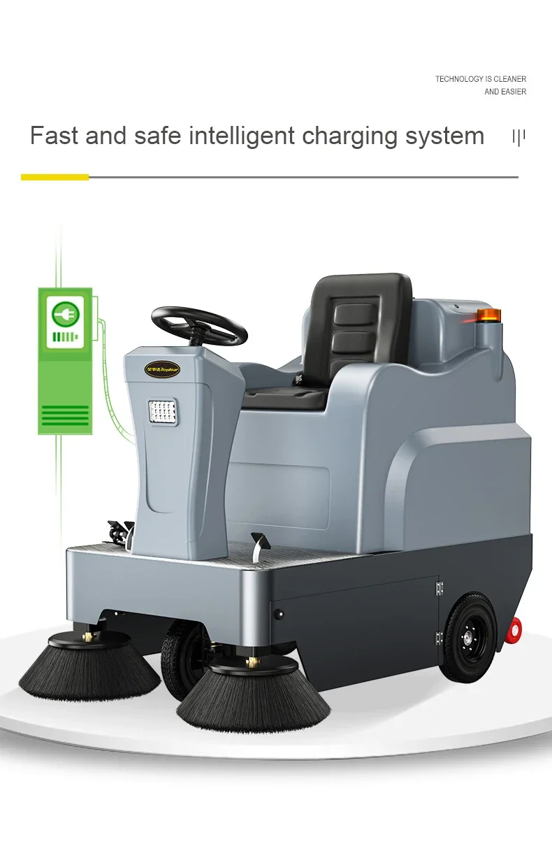 High Performance Durable Electric Robotic Floor Sweeper