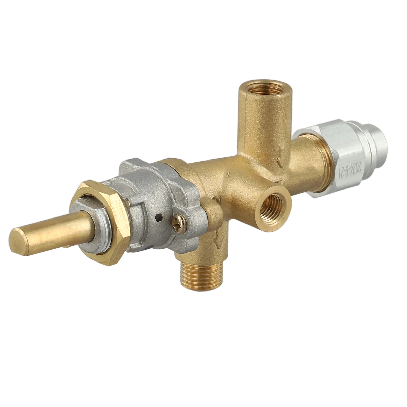 

Как показано, латунный предохранительный клапан, устройство защиты от пламени, защита от утечек газа, только низкое давление, уличные пропановые обогреватели