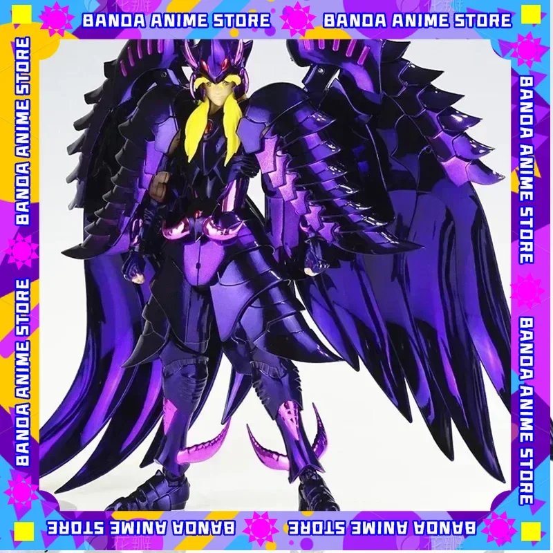 In Stock CS Model  Saint Seiya Specters EX Garuda Aiakos Minos Rhadamanthys Action Figure Cloth Myth Metal Armor Toy Gifts