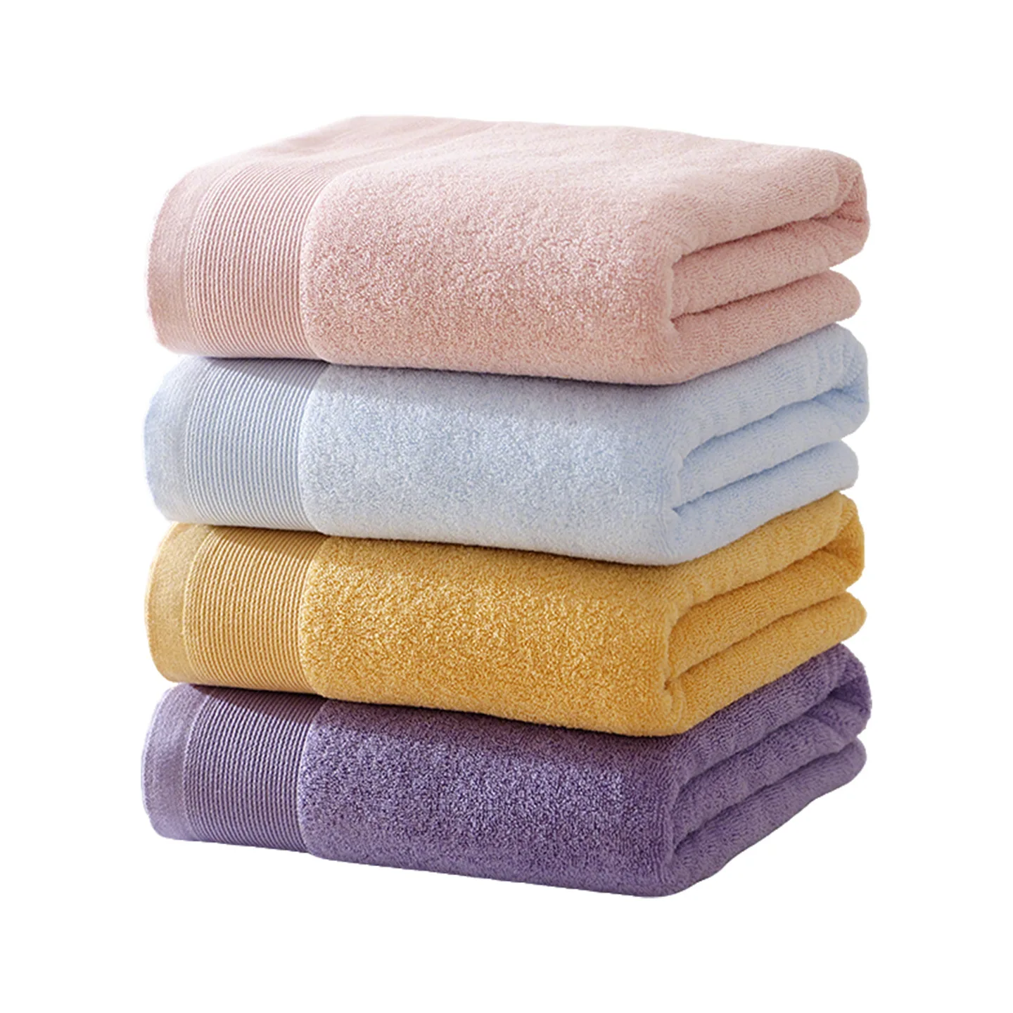 A-Grade Thickened & Oversized Cotton Face Towel for Home Use – Highly Absorbent, Low-Linting, Antibacterial Facial Towel
