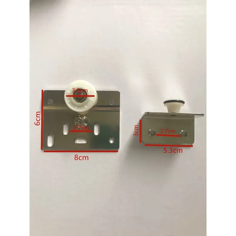 1pcs Wardrobe Sliding Door Roller, External Hanging Wheel for Cabinet Closet Door