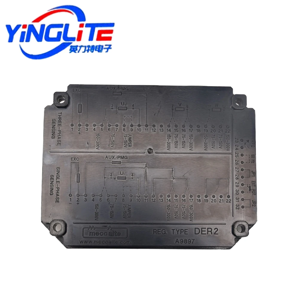Original DER2 Automatic Voltage Regulator AVR Precision Instrument for Electrical Systems