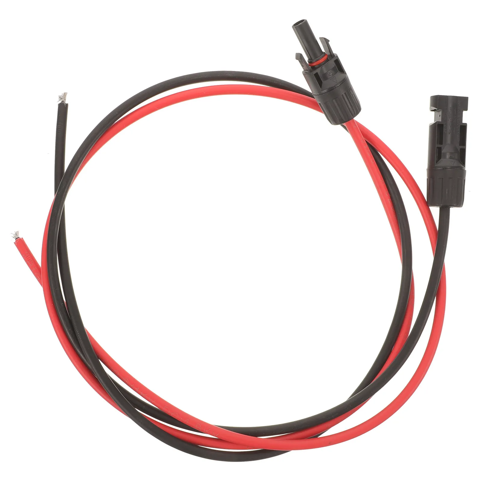 2Pcs Solar Extension Cable Heavy-Duty Uv-Resistant Solar Panel Wire Adapter with Quick Disconnect Connectors for Rv Home Shop