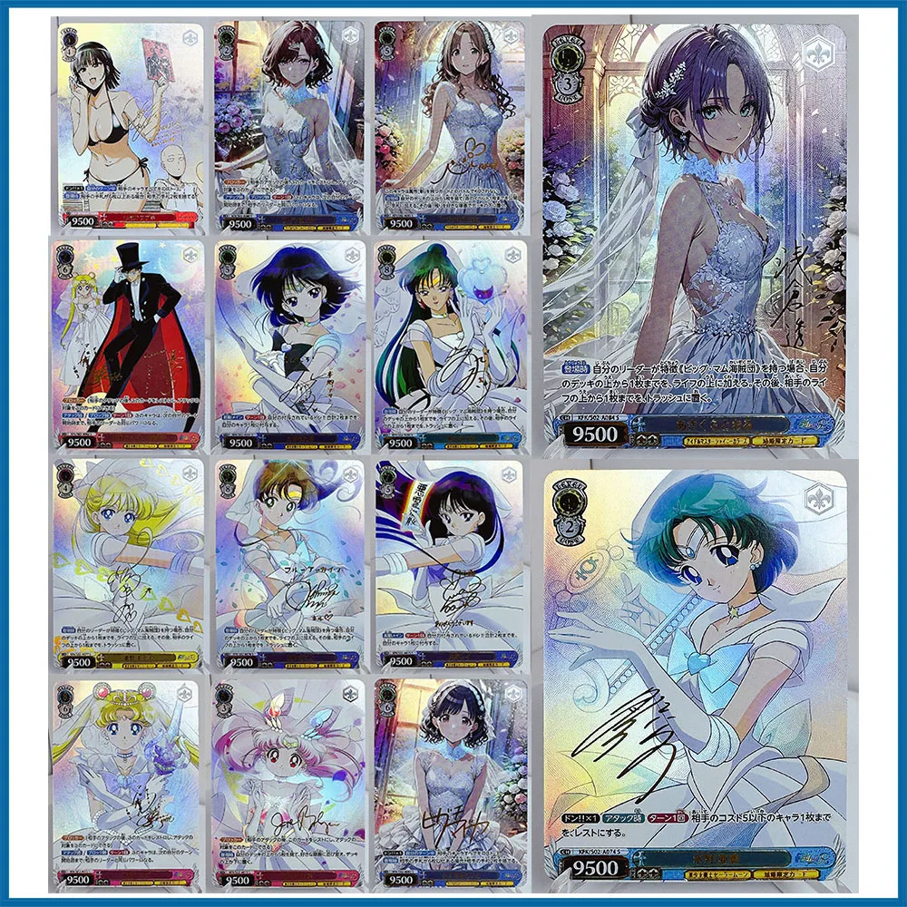 Anime Goddess Story DIY ACG Kafka Tsukino Usagi Ami Premium Flash Cards Collectible Cards Christmas Birthday Gifts Board Game