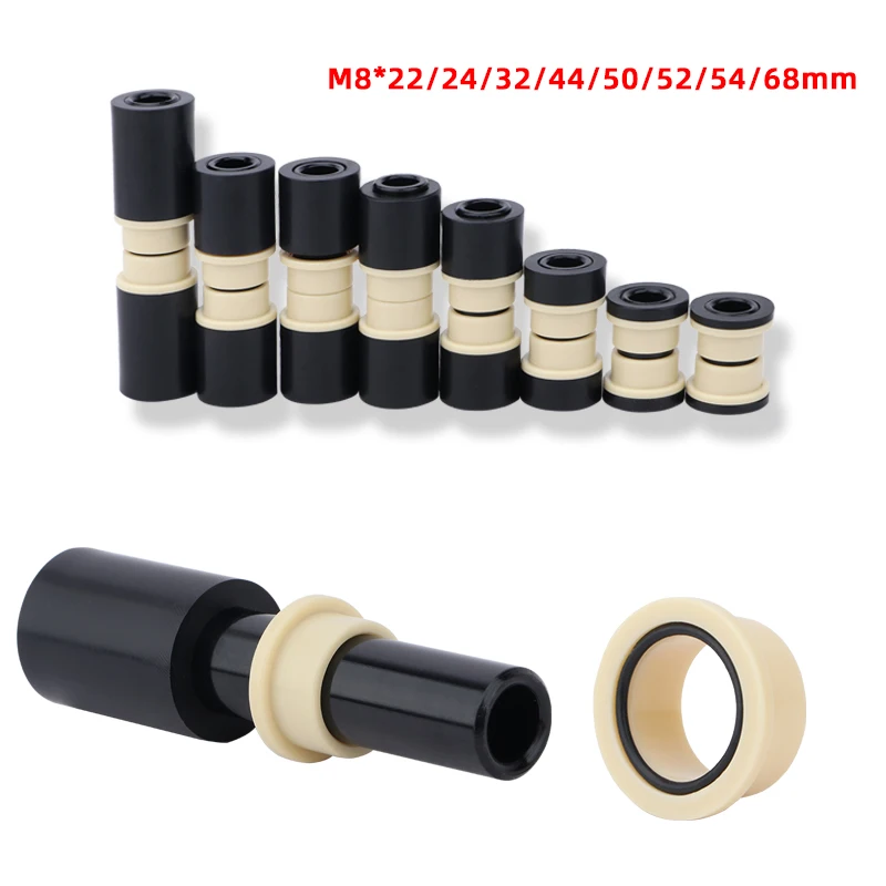 MEROCA Bicycle Air Rear Shock 125mm/150mm/165mm/190mm/200mm Alloy MTB Scooter Folding Bike Shock Absorber Cycling Accessories