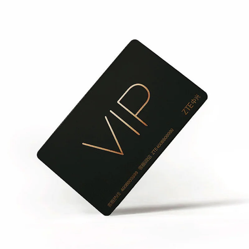 تخصيص الراقية بطاقة VIP بطاقة عضوية التخصيص مصنع تصميم إنتاج البطاقة البلاستيكية متجمد بطاقة عضوية PVC Cu
