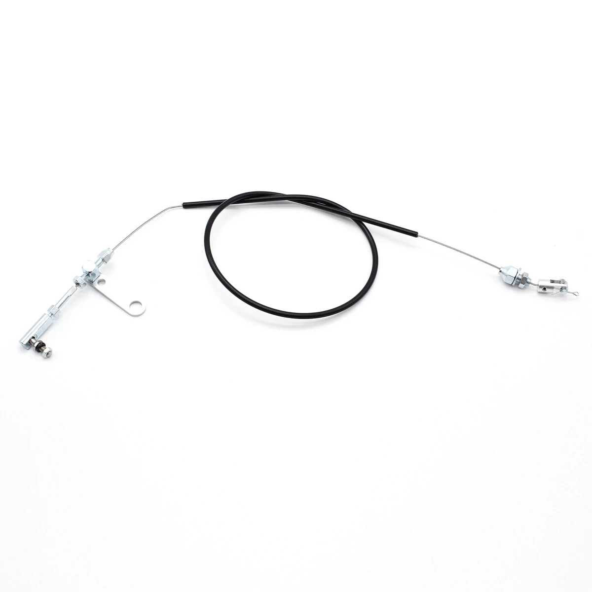 Leading-24 Inch Universal Throttle Cable Kit W/ Mounting Bracket For Hot Rod Rat Rod SB Chevy Edelbrock Carter Weber Carburetor