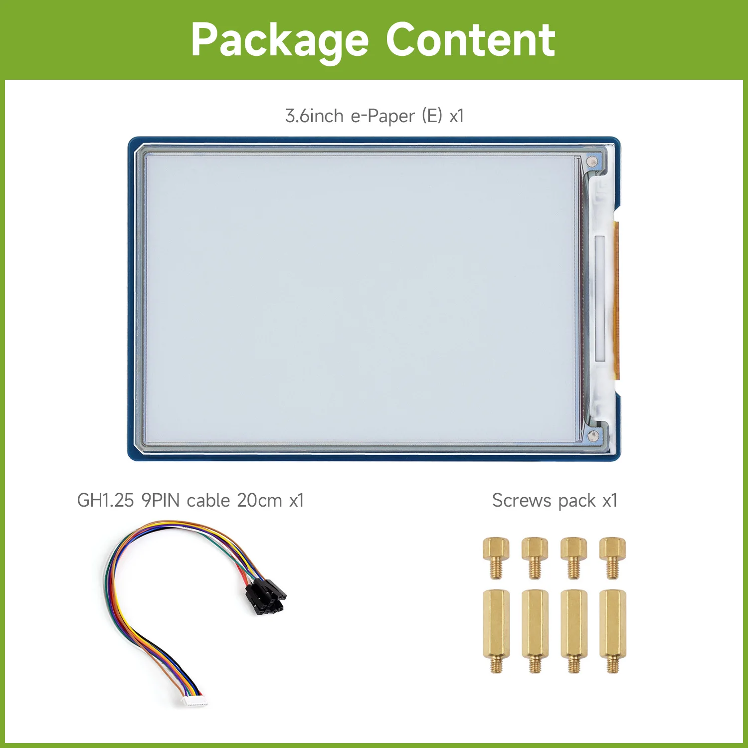 Variant: with driver board
