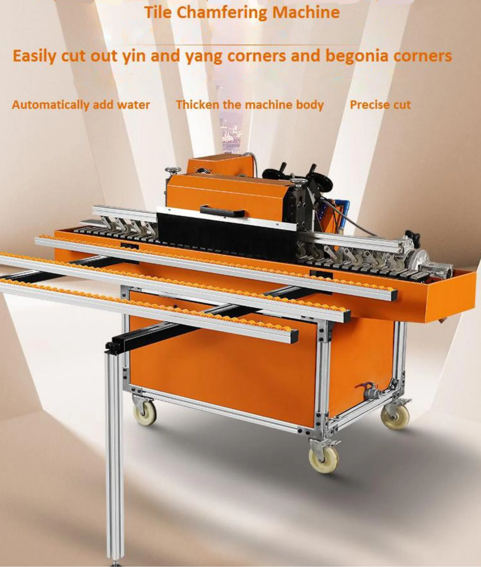 Wholesale Porcelain marble cutting machine 45 degree tile chamfer angle 6 Tile Chamfering Machine