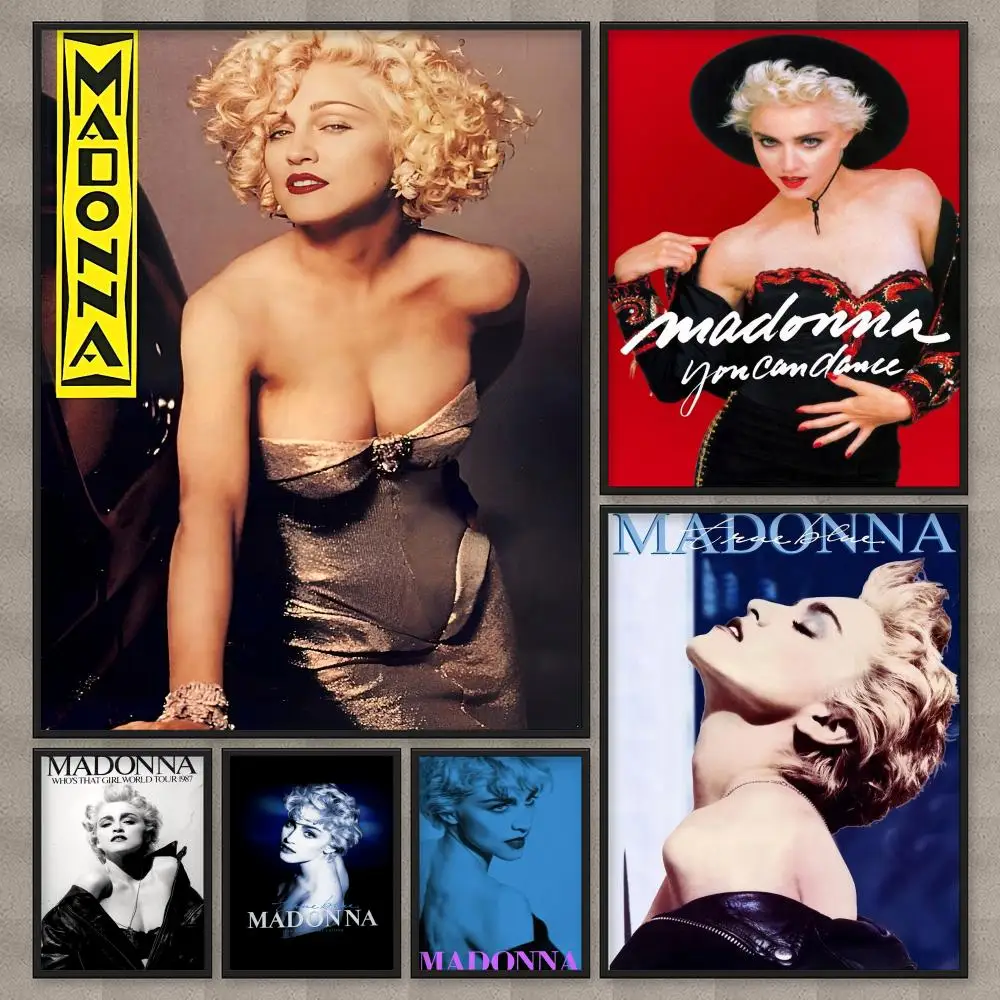 M-Madonna CONFESSIONS II Poster HD Room Decor Home Decoration Interior Wall Art Printing Waterproof Garage Party BedRoom Gift
