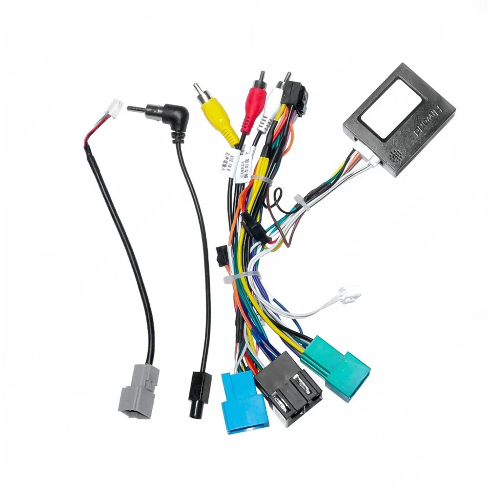 ISO Cable Adapter Plug ISO Connector Wiring Harness Universal Accessory Wire For Fiat Strada Toro 2020