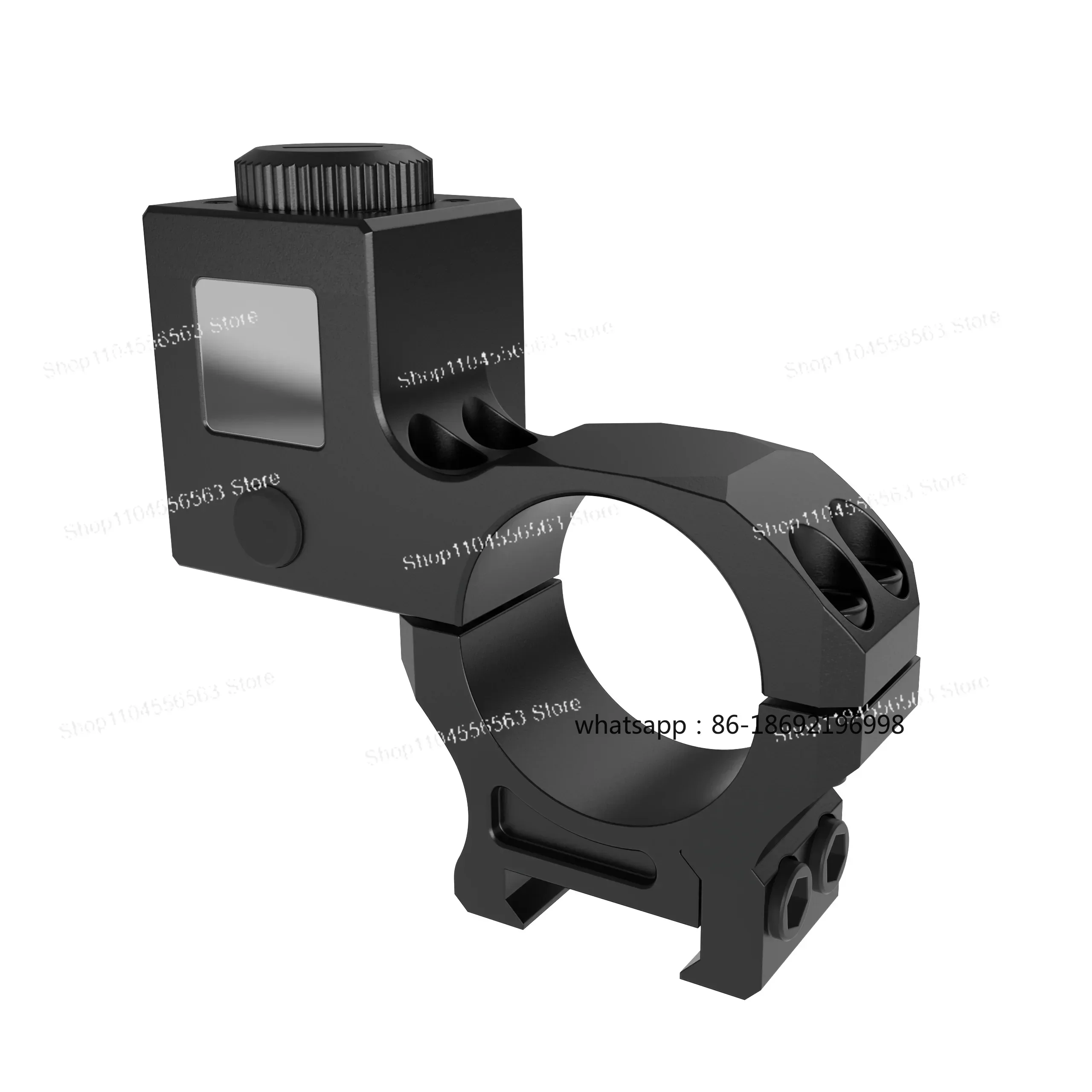 

​​30mm Anti-Cant Bubble Level with Inclinometer, 1/1.12inch Centerline Height Scope Mounting Ring for Precision Alignment​​