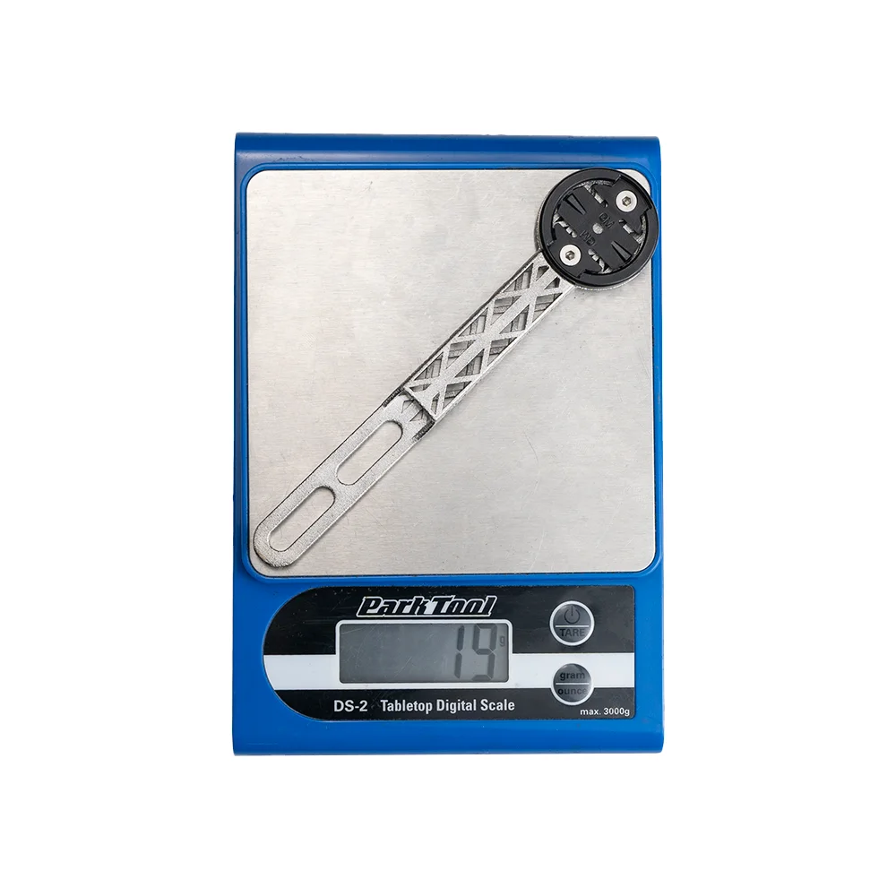 ZRACE 3D Printed Titanium Bike Computer Front Mount for Integrated Handlebars, iGPSPORT Garmin Bryton Wahoo