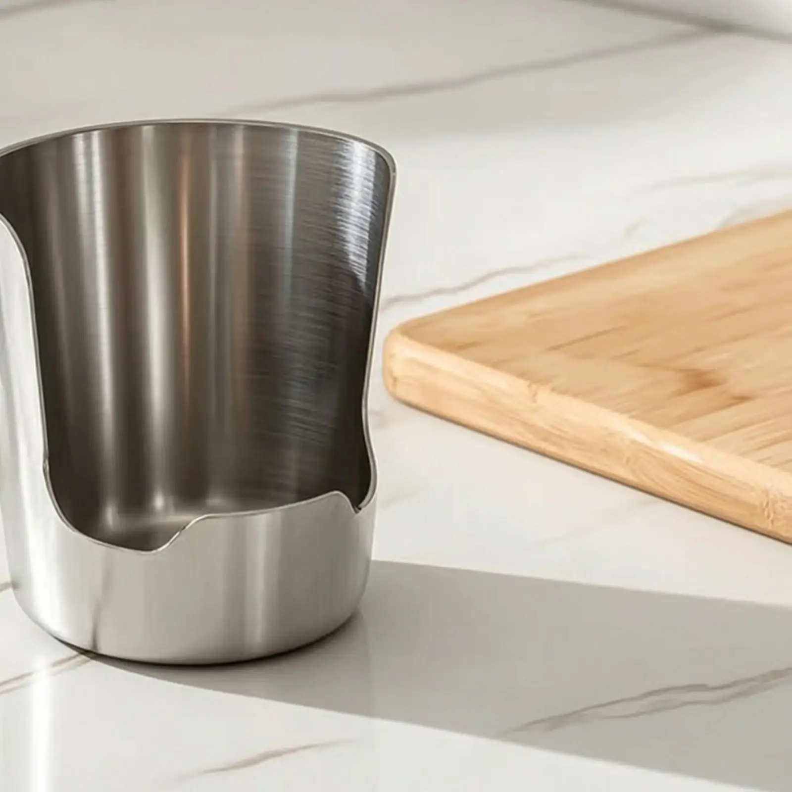 Countertop pot lid Utensil Organizer Silky Finish Countertop Utensil Holder Compact