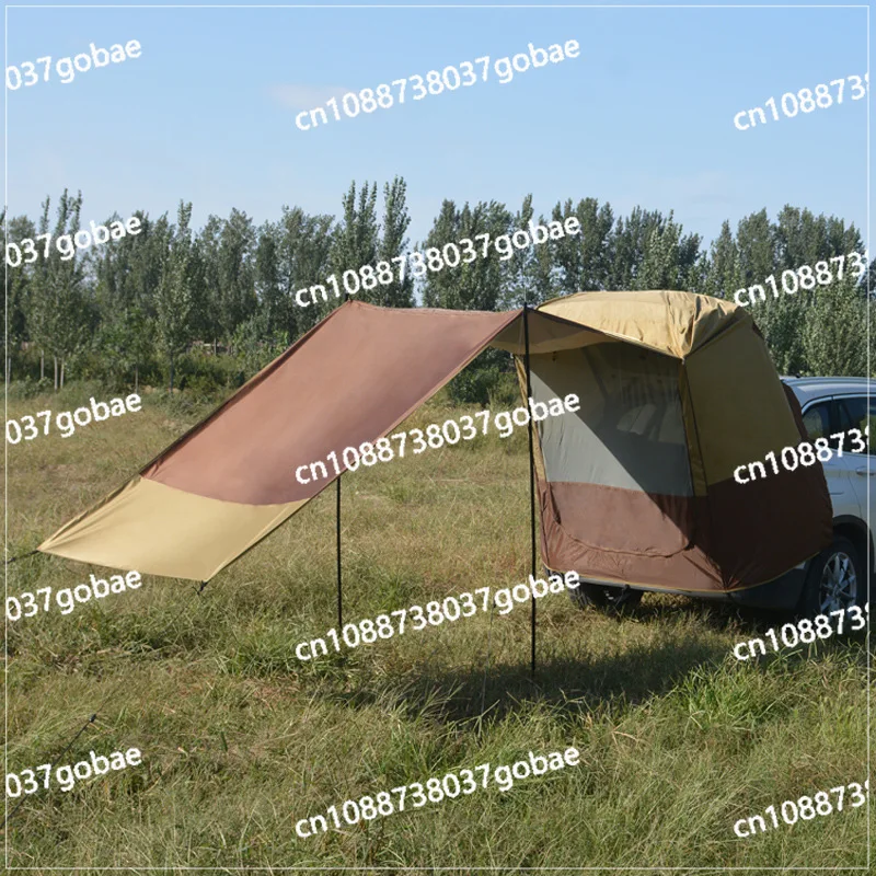 SUV outdoor self-driving tour rear car roof trunk extension tent
