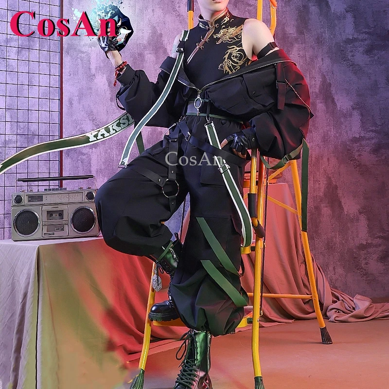 

CosAn аниме игра Genshin Impact Xiao костюмы для косплея модный красивый комбинезон униформа Хэллоуин вечерние ролевые игры одежда S-XL