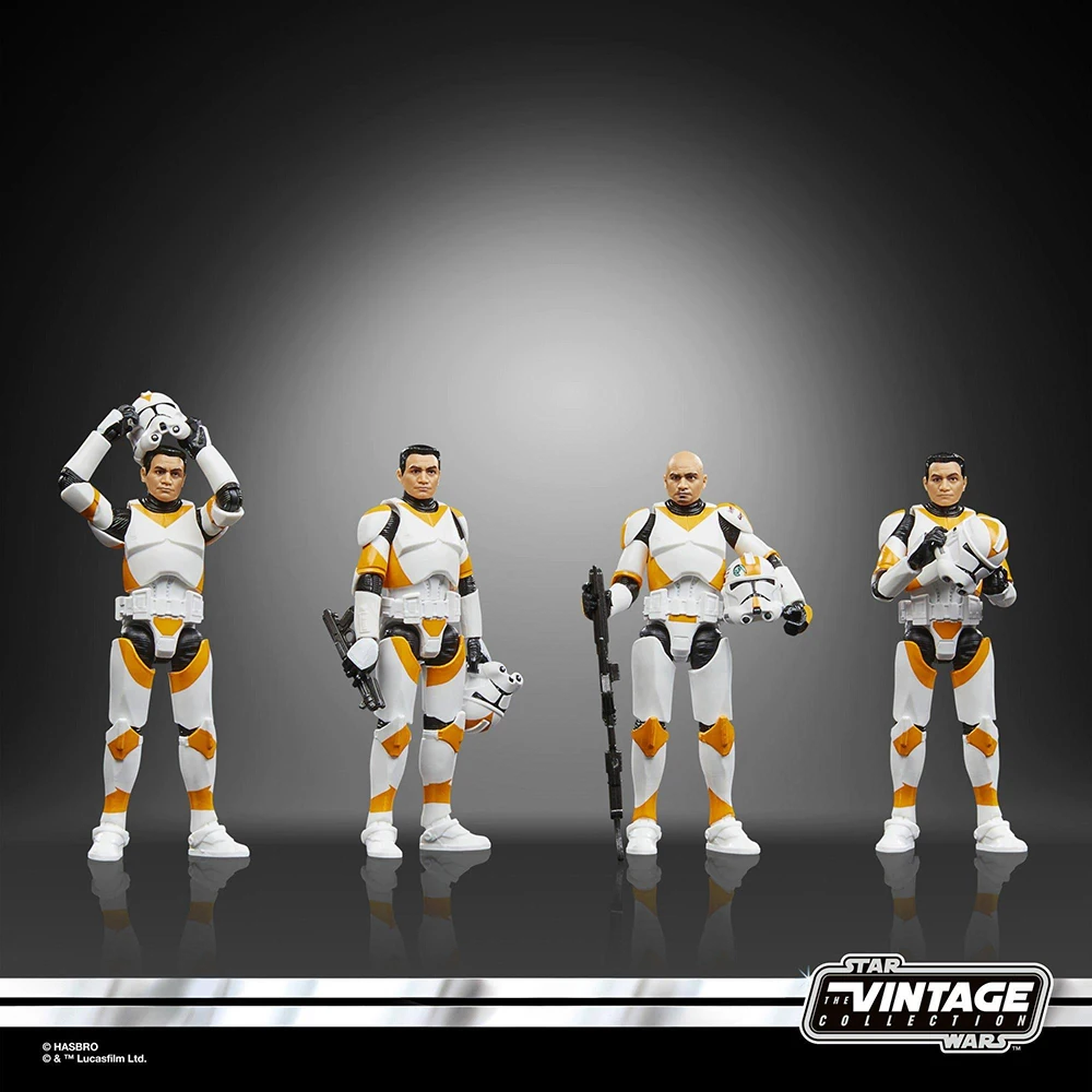 [In-Stock] Hasbro STAR WARS The Vintage Collection Phase II Clone Trooper (212th) 4-Pack 3.75-Inch TVC Action Figure Model Toys view 6