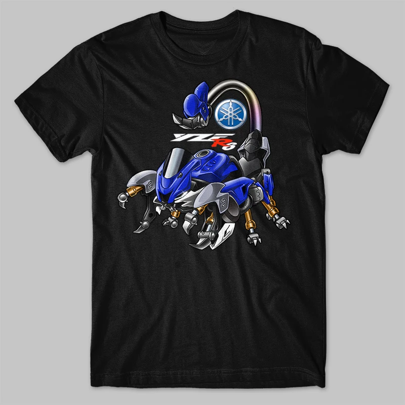 

Classic Japanese Motorcycle YZF R6 Scorpio Inspiration T-Shirt New 100% Cotton O-Neck Summer Short Sleeve Casual Mens T-shirt