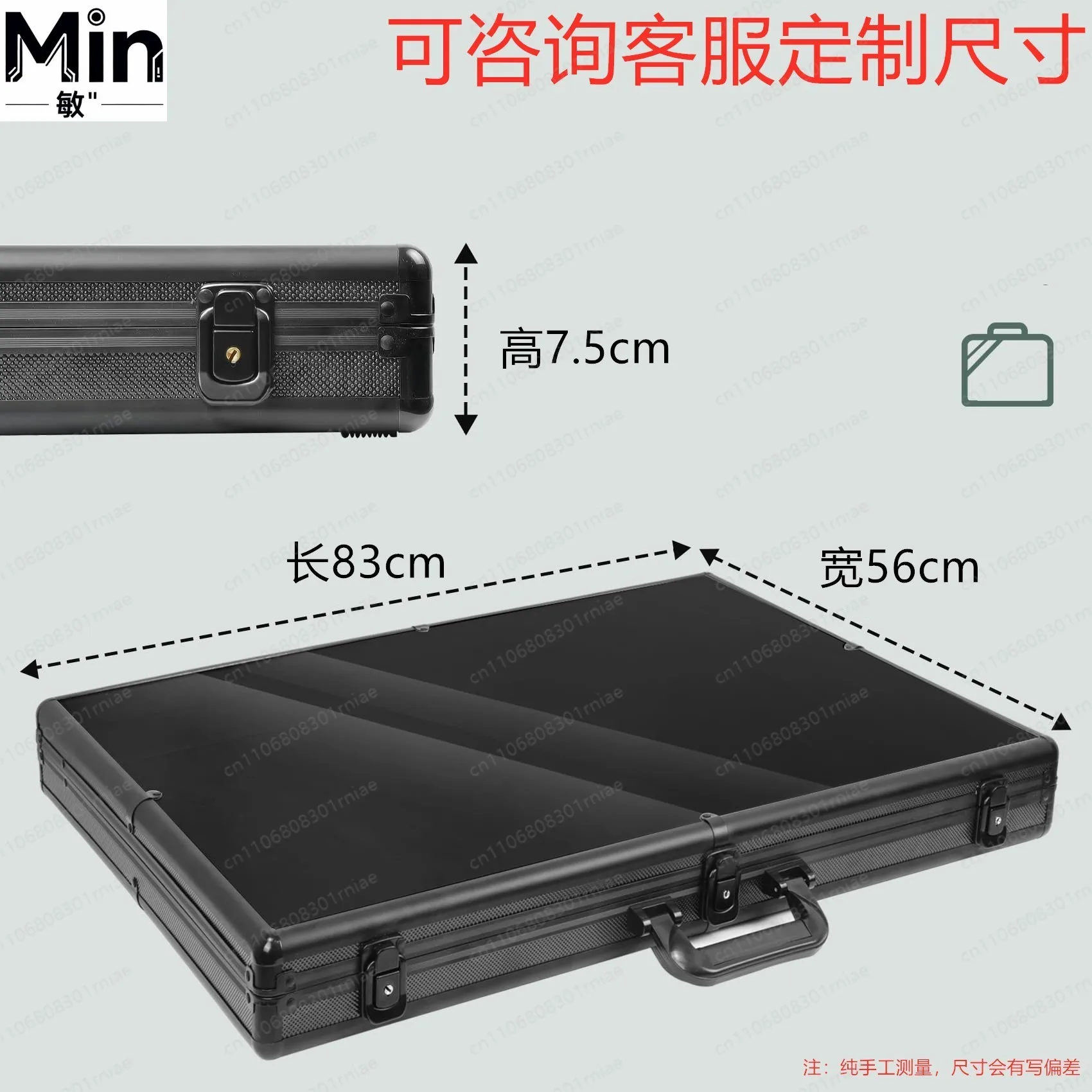 Portable Foldable Aluminum Alloy Toolbox Silver Storage Stall Box for Night Market Factory Wholesale Hardware Tools