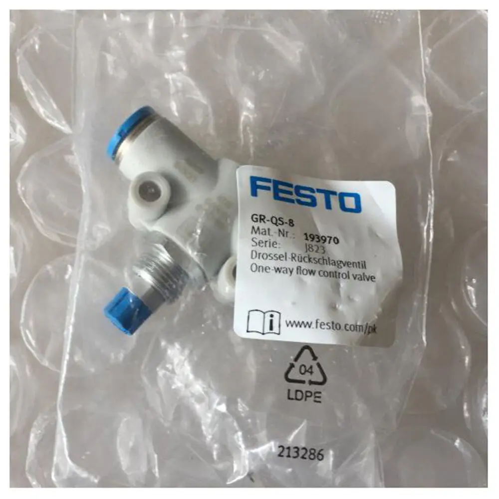 

ONE new for FESTO Tracheal Joint GR-QS-8 193970 spot stock