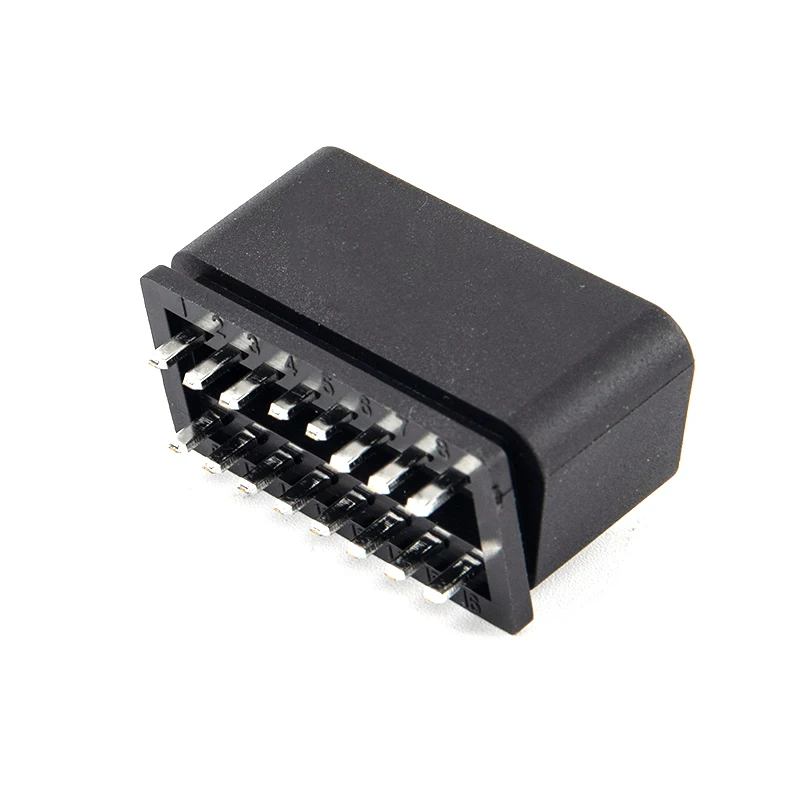 New! Car Connector 12V 16 Pin Male Plug Diagnostic Tool Terminal Connection Plug