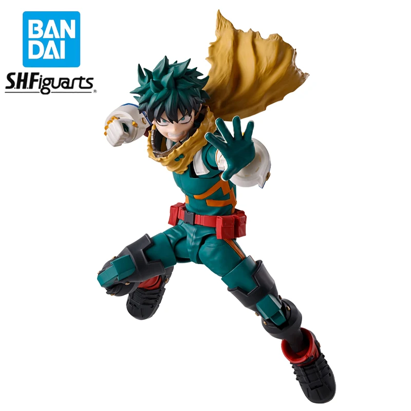 

Оригинальная фигурка Midoriya Izuku My Hero Academy Bandai S.H.Figuarts, ПВХ, Коллекционная модель, кукла, статуэтка, орнамент, подарок