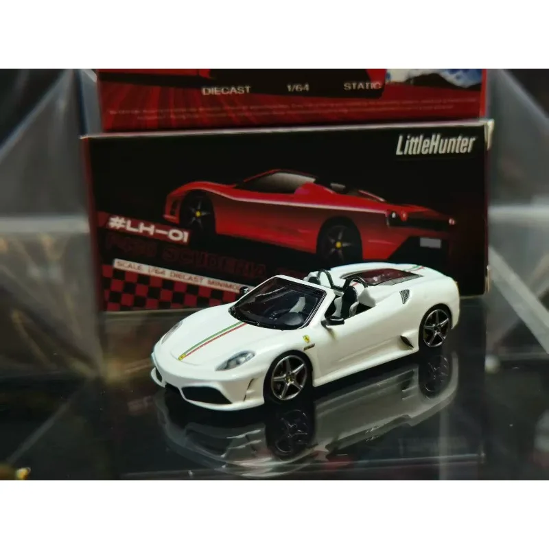 LittleHunter 1:64 Scale Diecast Alloy Convertible Sports Car Model F430 Exquisite Detailed Mini Collectible Vehicle Perfect Gift