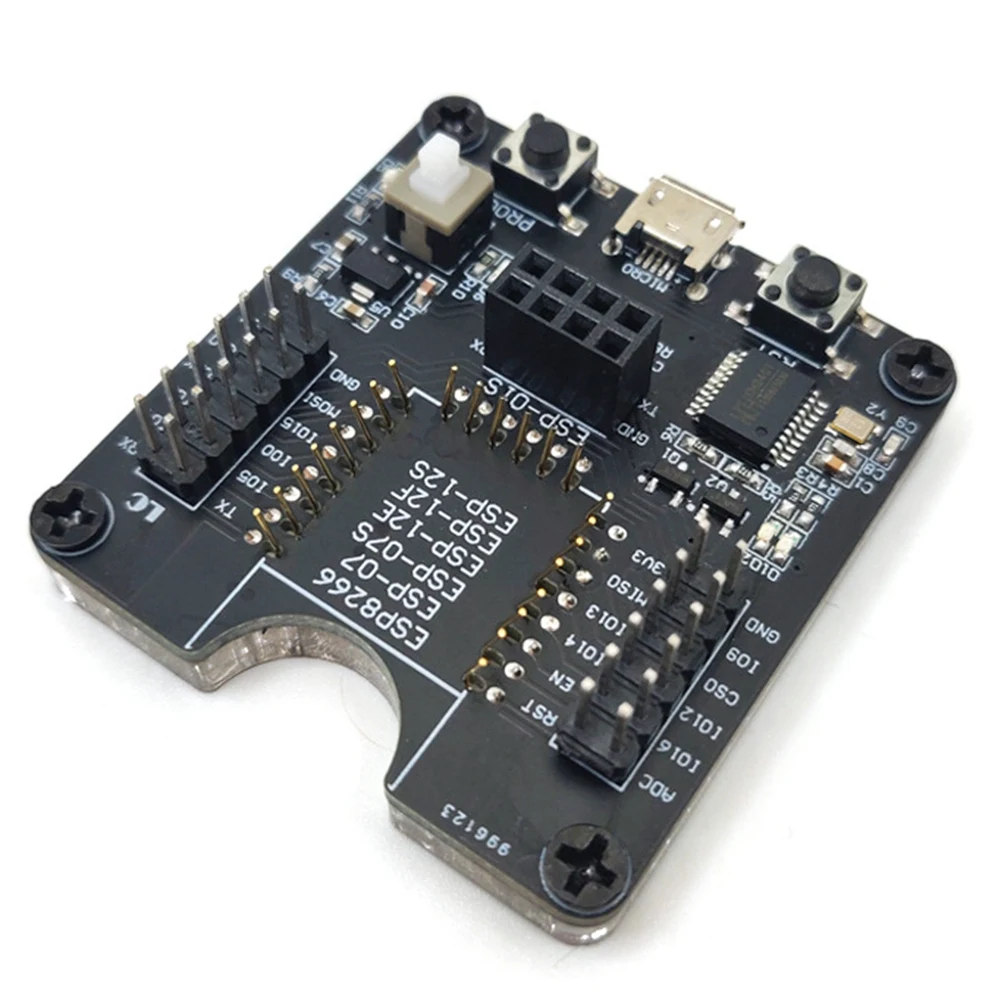 Esp8266 placa de desenvolvimento queimador quadro teste módulo wifi suporte para ESP-12F ESP-07S ESP-12E ESP-01S esp12s