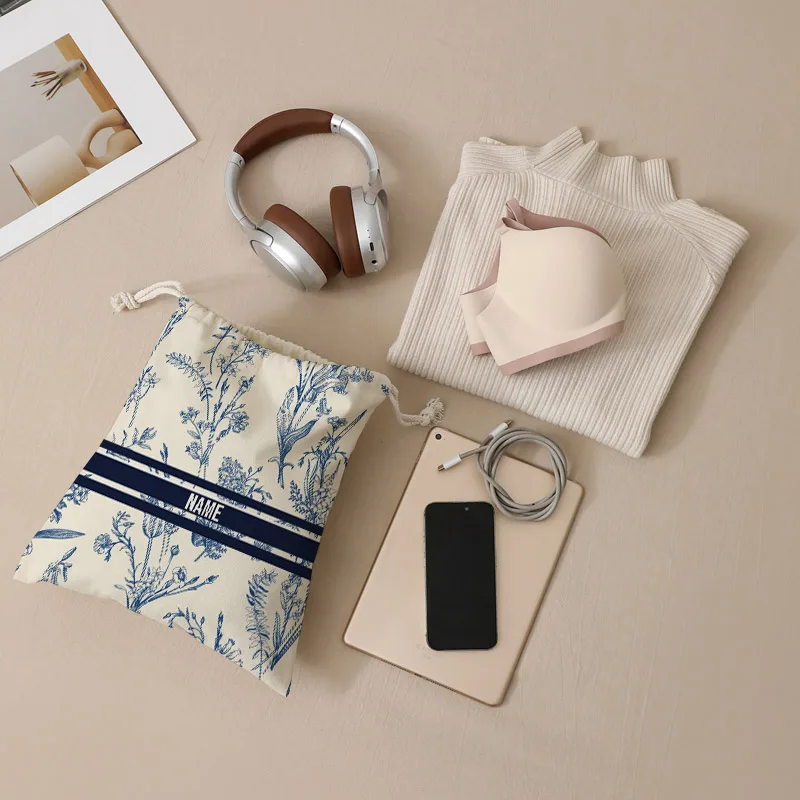 اسم مخصص باقة النص نمط المرأة حقيبة تسوق هدية صديقة للبيئة شخصية مخصص طباعة حقائب الهدايا #5