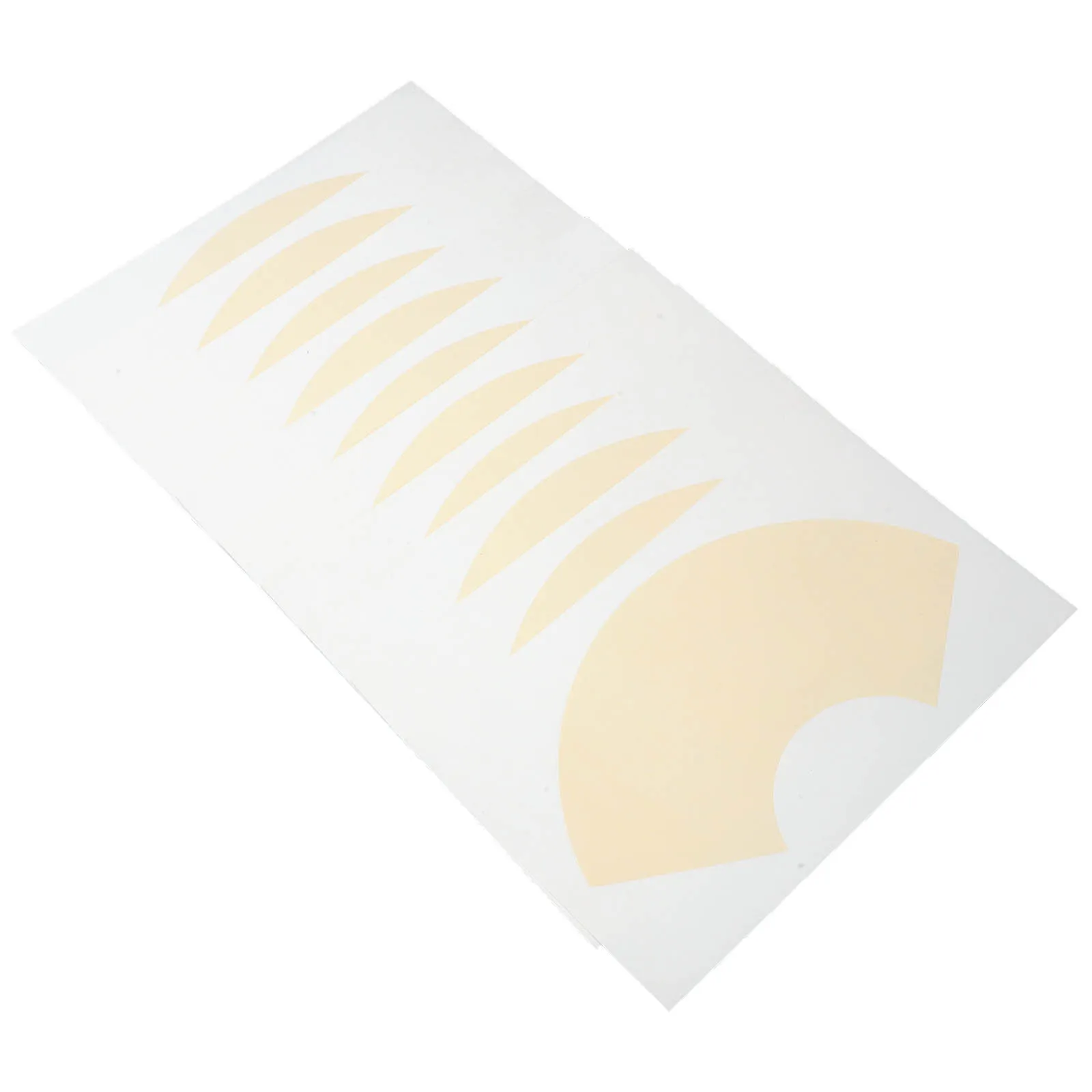 

10Pcs 30x50cm Fan Shaped Xuan Paper Sheets Chinese Calligraphy Practice Watercolor Art Versatile Use Decorative Pieces